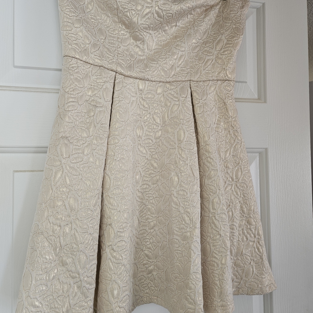 Forever 21 Cream Dress